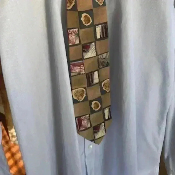 Nino Foriero Y2K Vintage Silk Tie Made in Canada - Picture 3 of 6